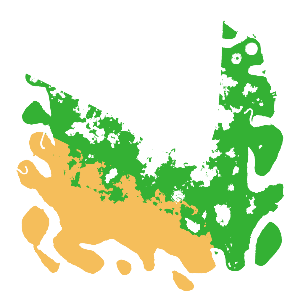 Biome Rust Map: Procedural Map, Size: 4300, Seed: 1340