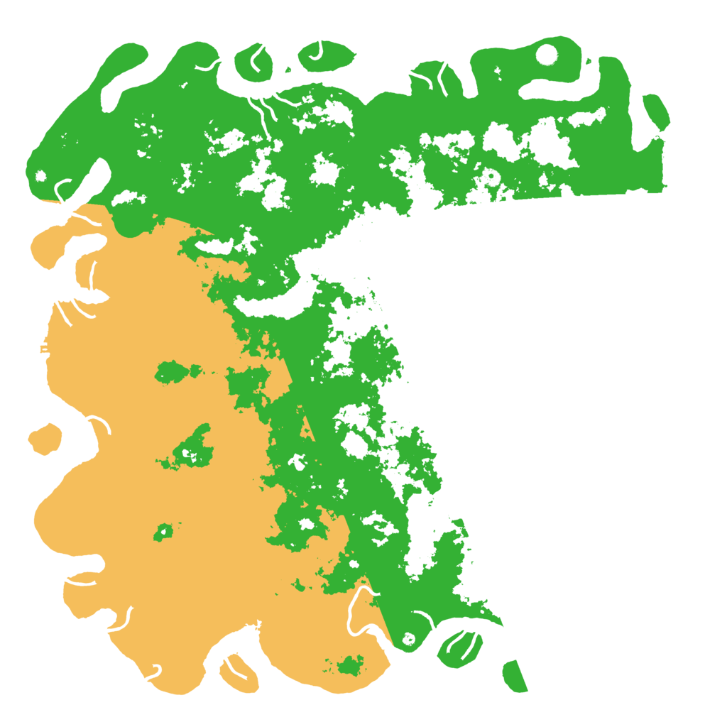 Biome Rust Map: Procedural Map, Size: 6000, Seed: 12524