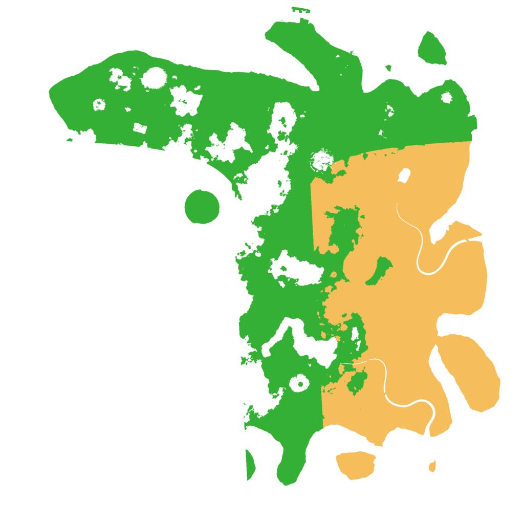 Biome Rust Map: Procedural Map, Size: 4250, Seed: 625419939