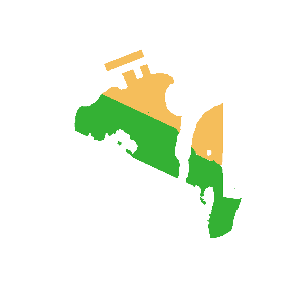 Biome Rust Map: Procedural Map, Size: 1500, Seed: 33