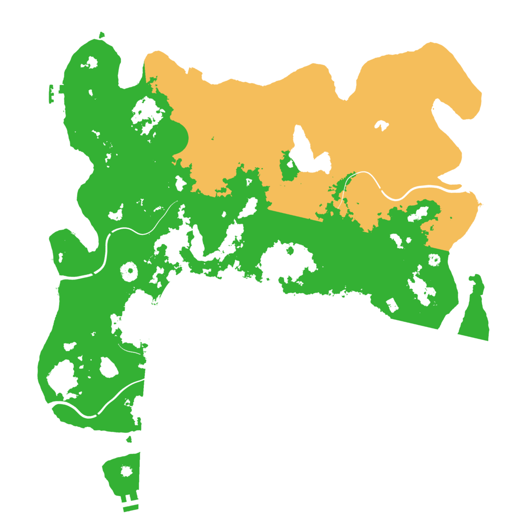 Biome Rust Map: Procedural Map, Size: 4250, Seed: 2280256