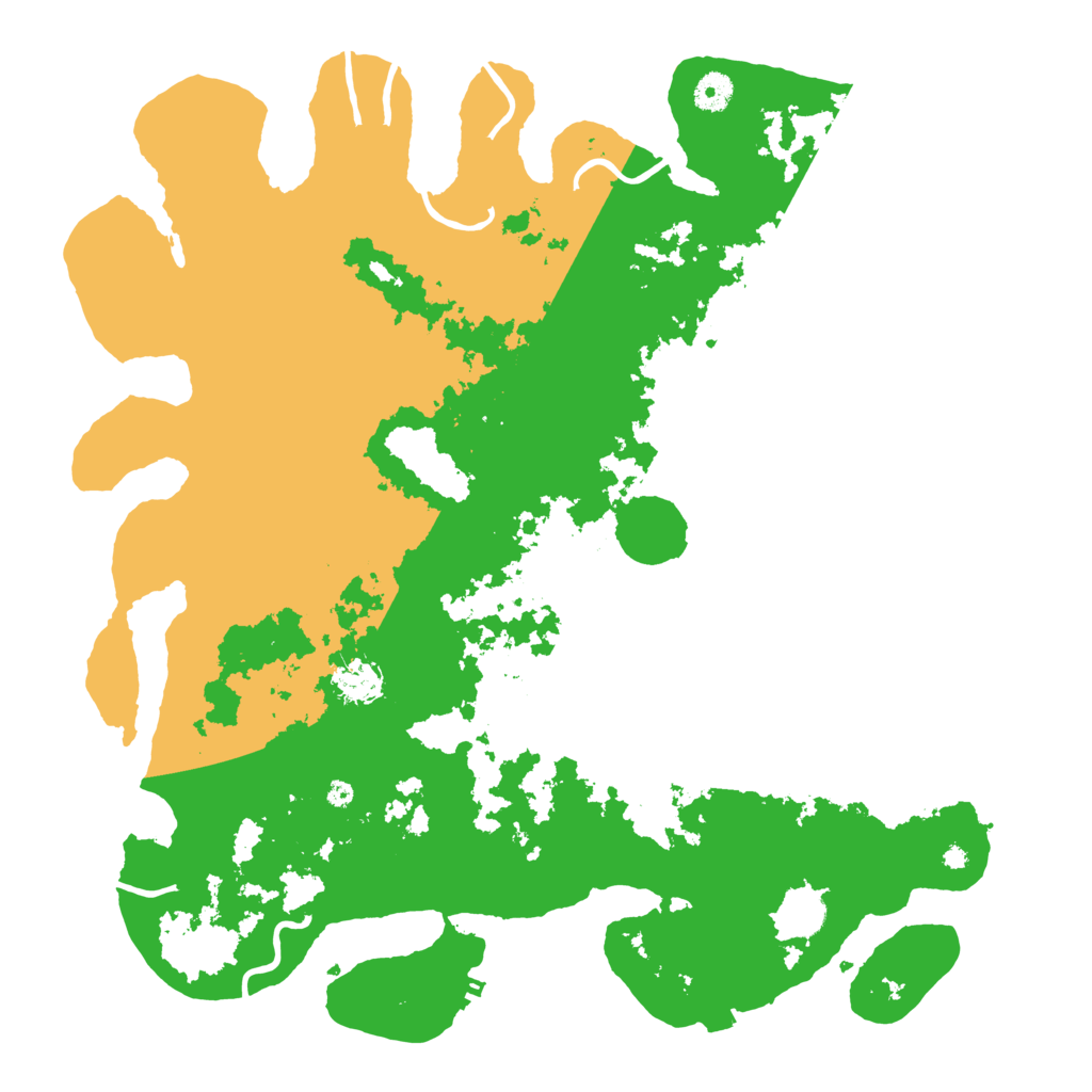 Biome Rust Map: Procedural Map, Size: 4250, Seed: 5047566