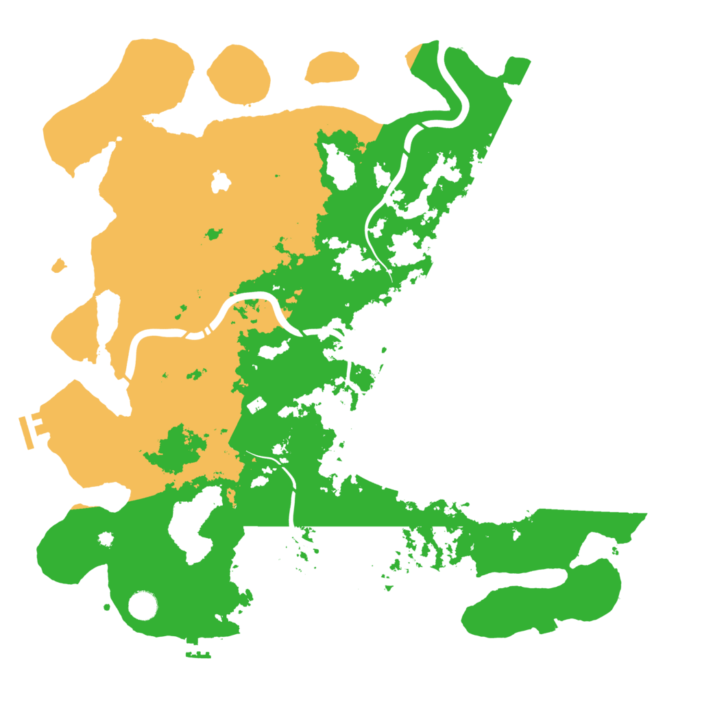 Biome Rust Map: Procedural Map, Size: 4250, Seed: 9057078