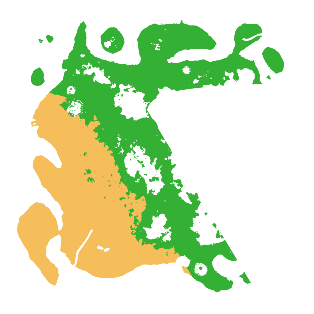 Biome Rust Map: Procedural Map, Size: 3699, Seed: 224421
