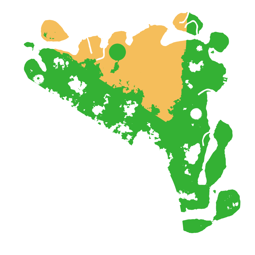 Biome Rust Map: Procedural Map, Size: 4000, Seed: 1456543073