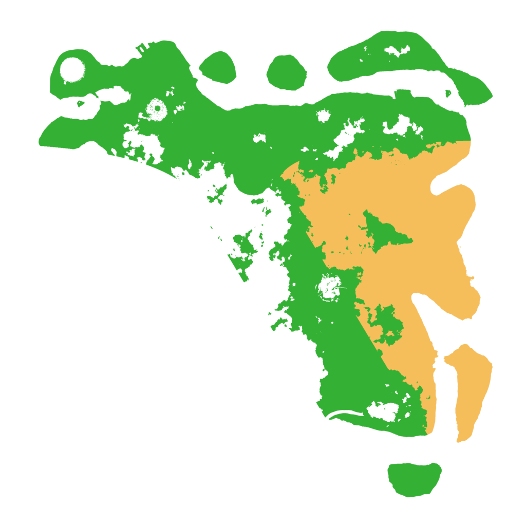 Biome Rust Map: Procedural Map, Size: 3750, Seed: 622312344