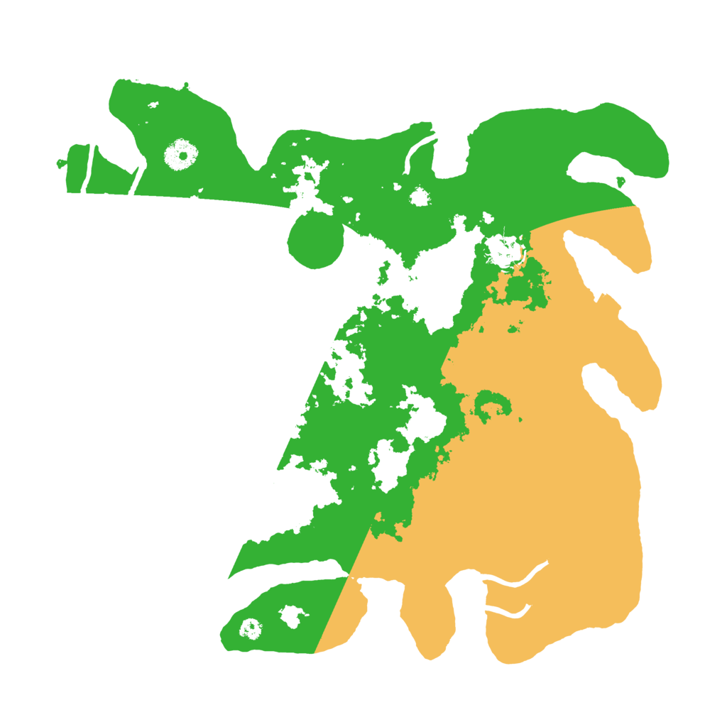 Biome Rust Map: Procedural Map, Size: 3500, Seed: 505700778