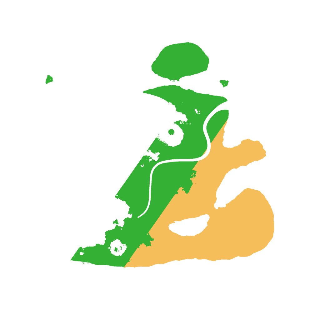 Biome Rust Map: Procedural Map, Size: 2000, Seed: 198