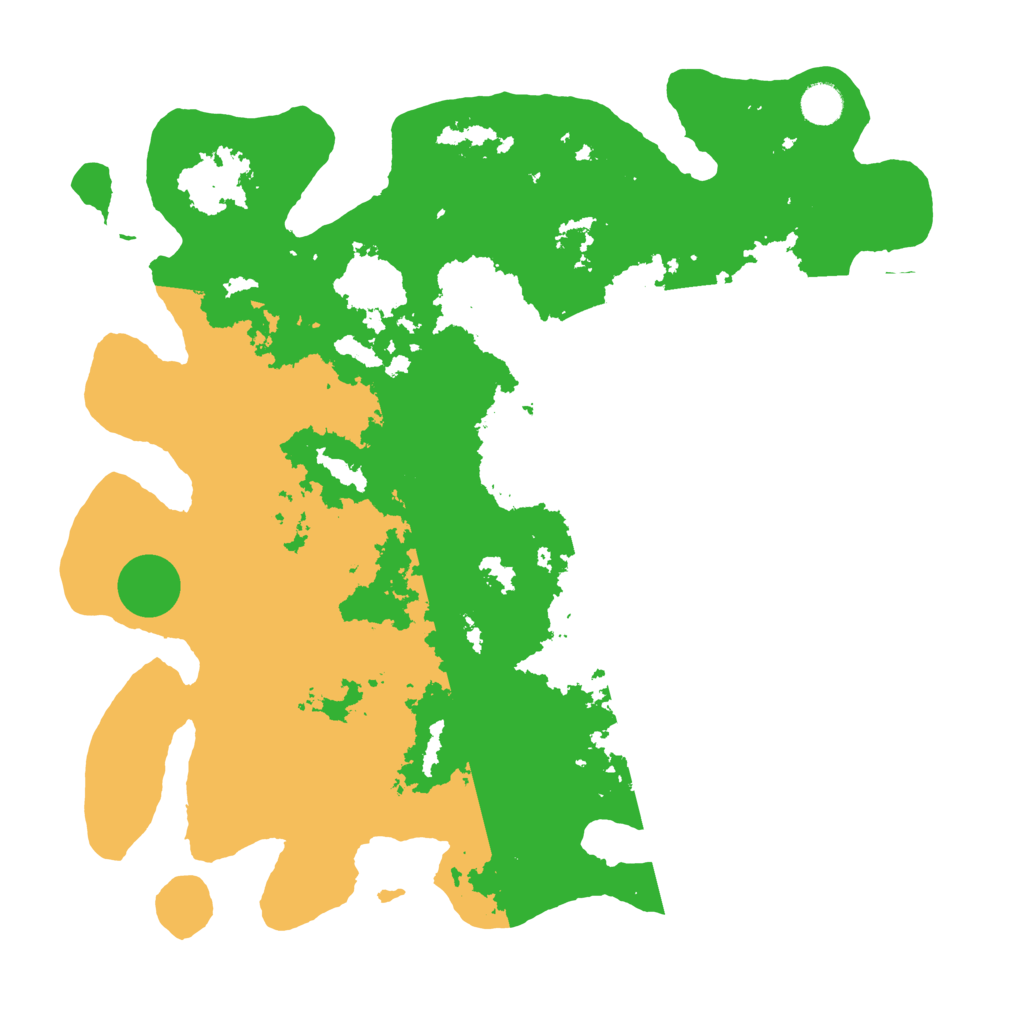 Biome Rust Map: Barren, Size: 4300, Seed: 67341323