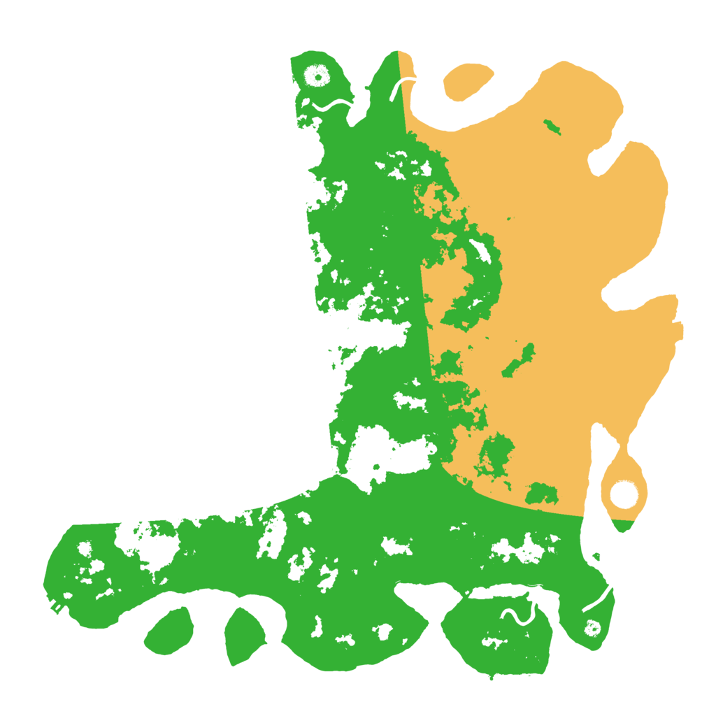 Biome Rust Map: Procedural Map, Size: 4500, Seed: 482714775