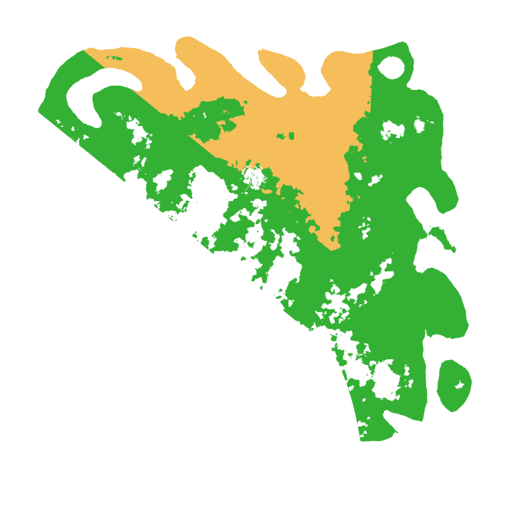 Biome Rust Map: Barren, Size: 3950, Seed: 49578979