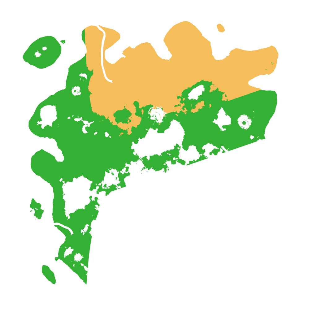 Biome Rust Map: Procedural Map, Size: 3500, Seed: 2357567