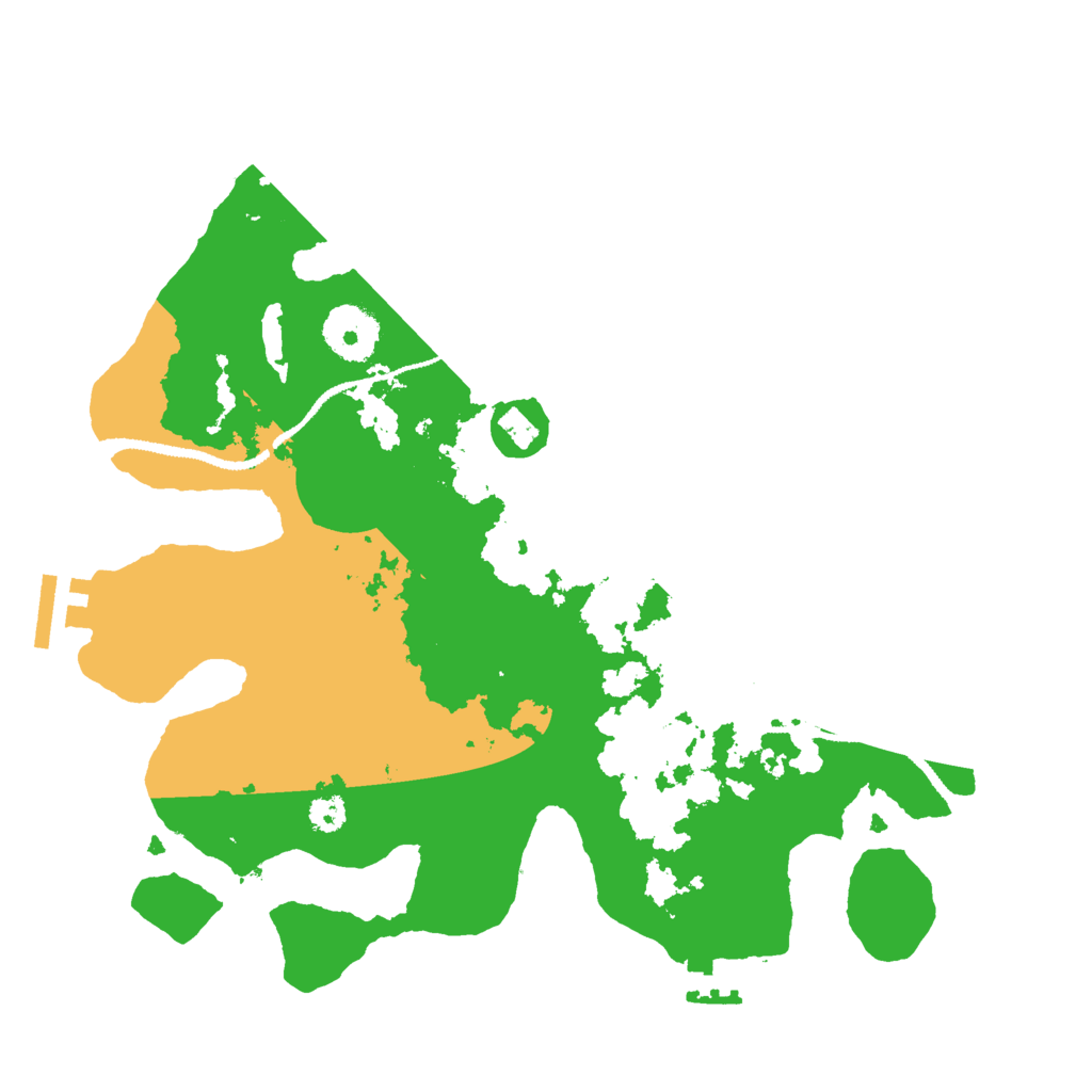 Biome Rust Map: Procedural Map, Size: 3000, Seed: 27690