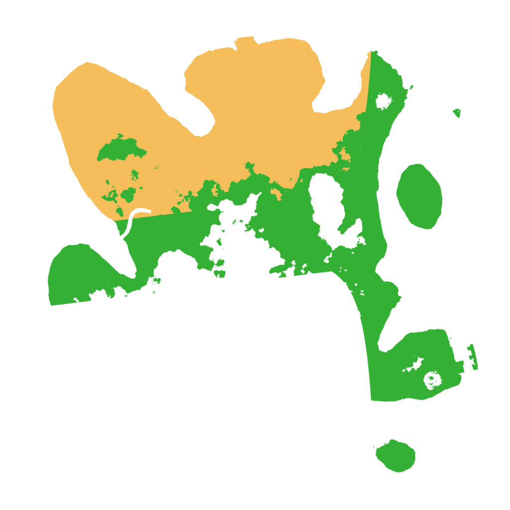 Biome Rust Map: Procedural Map, Size: 3000, Seed: 882934