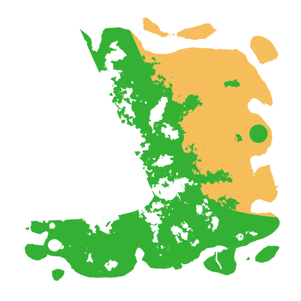 Biome Rust Map: Procedural Map, Size: 4356, Seed: 4356