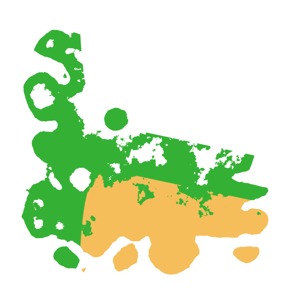 Biome Rust Map: Procedural Map, Size: 3500, Seed: 1105407082