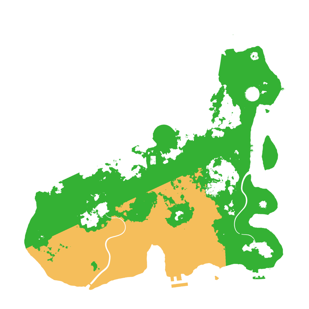Biome Rust Map: Procedural Map, Size: 3800, Seed: 1517812987