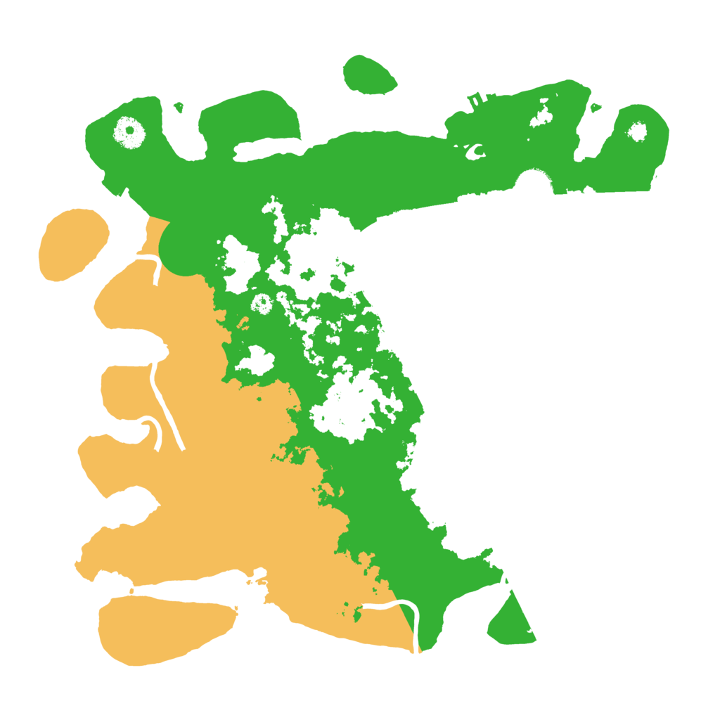 Biome Rust Map: Procedural Map, Size: 3500, Seed: 1867004490