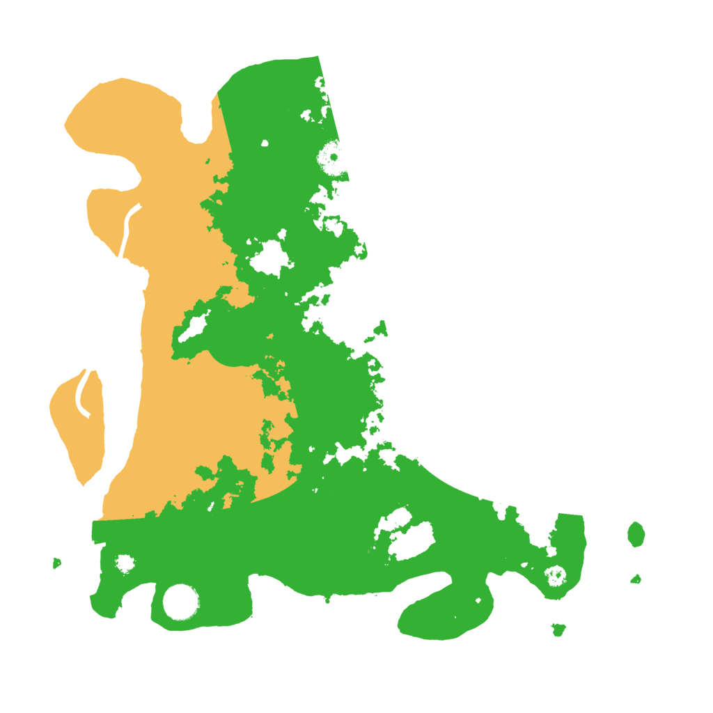 Biome Rust Map: Procedural Map, Size: 3500, Seed: 784187714