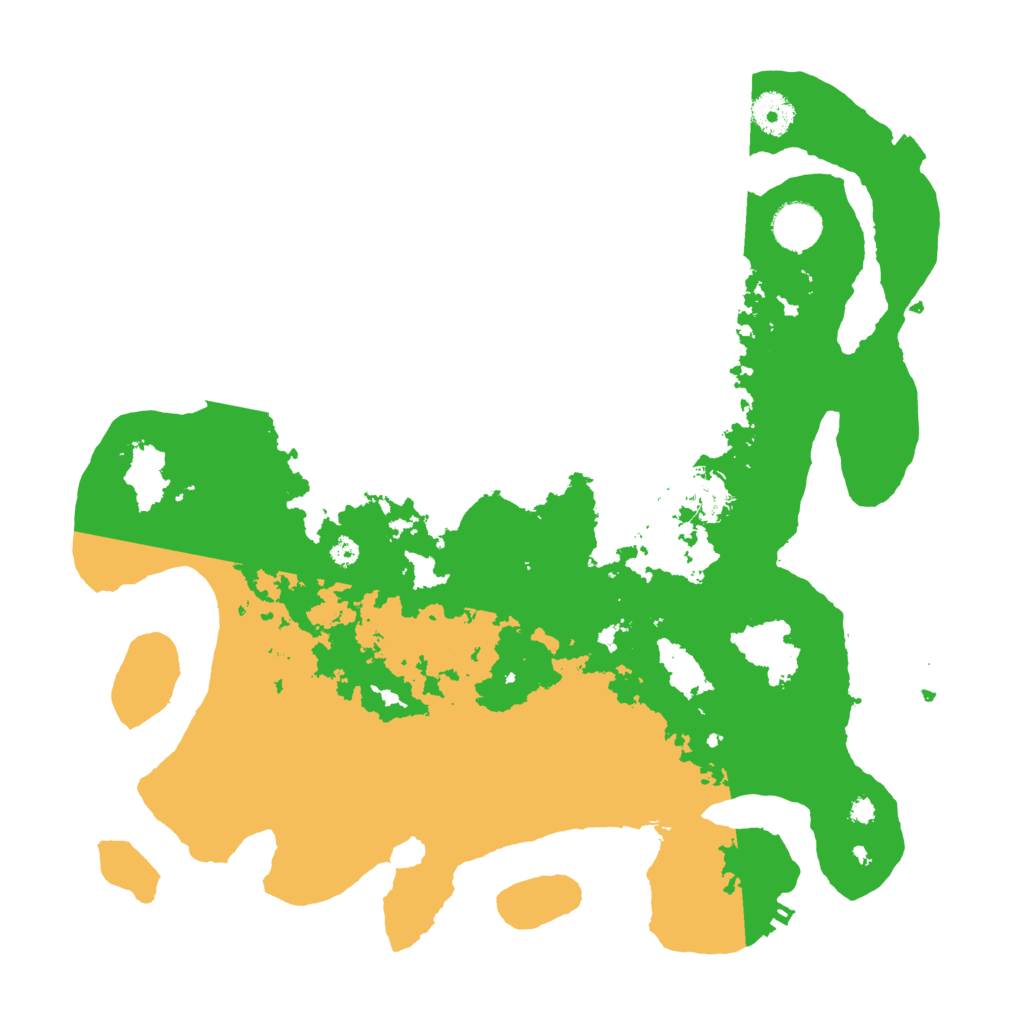 Biome Rust Map: Procedural Map, Size: 3700, Seed: 1631230922