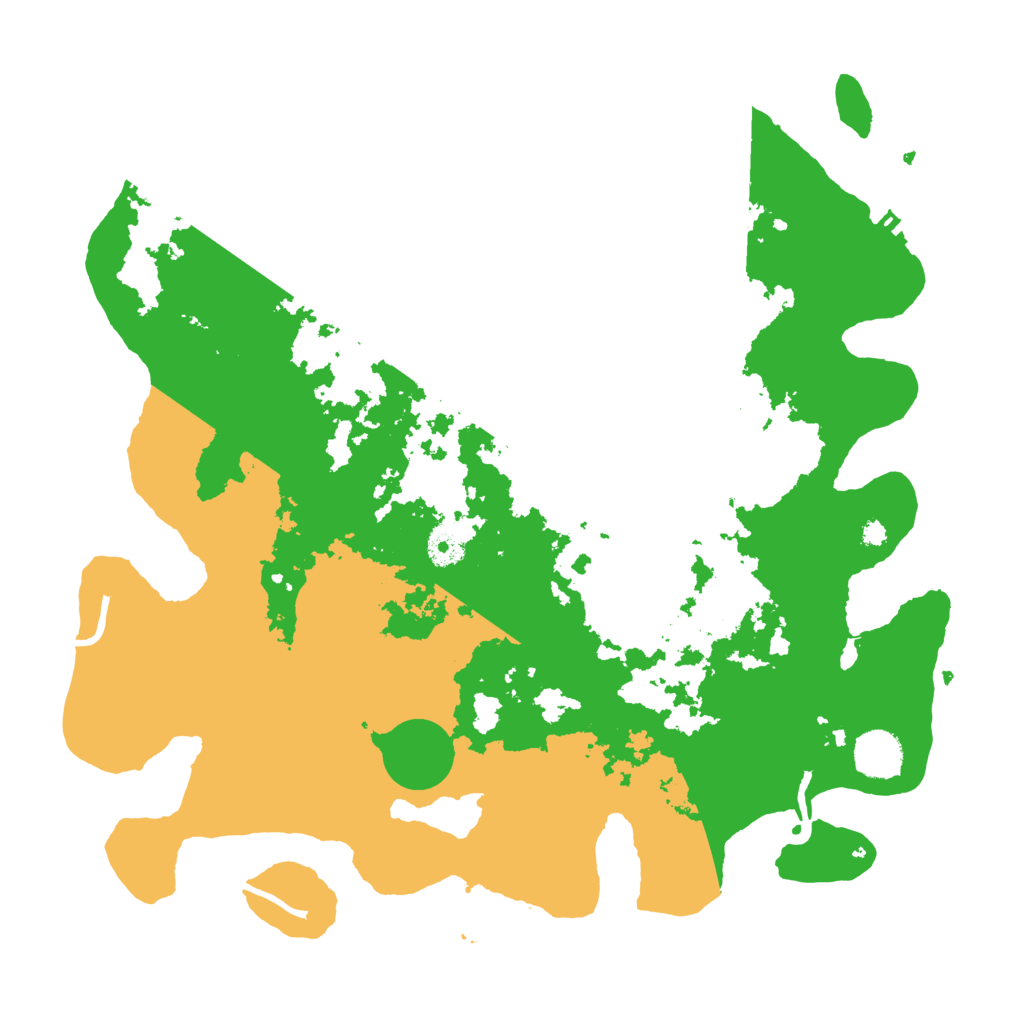 Biome Rust Map: Procedural Map, Size: 3800, Seed: 6054153