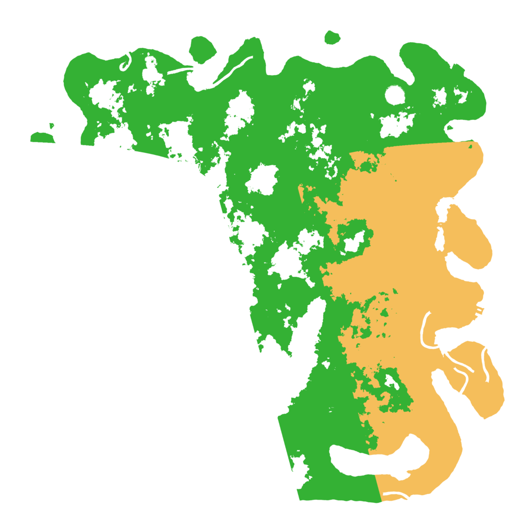 Biome Rust Map: Procedural Map, Size: 4766, Seed: 667133744