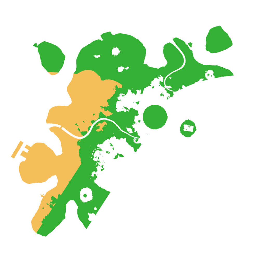 Biome Rust Map: Procedural Map, Size: 2900, Seed: 44006194