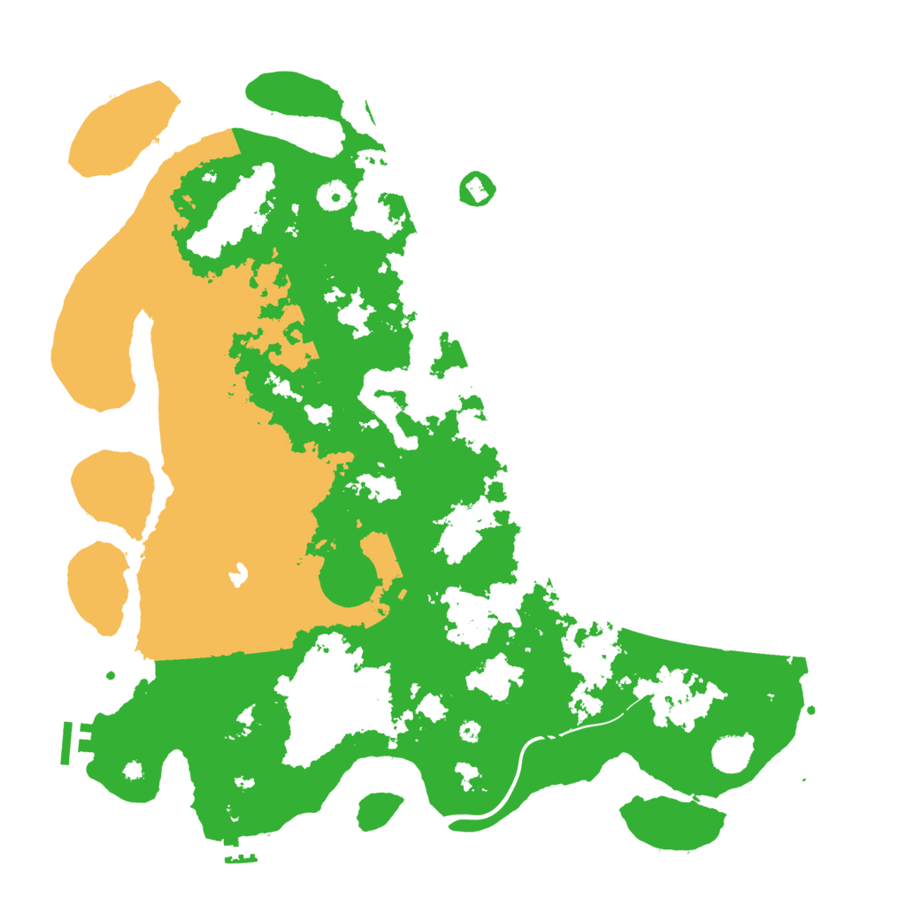 Biome Rust Map: Procedural Map, Size: 4250, Seed: 648256984