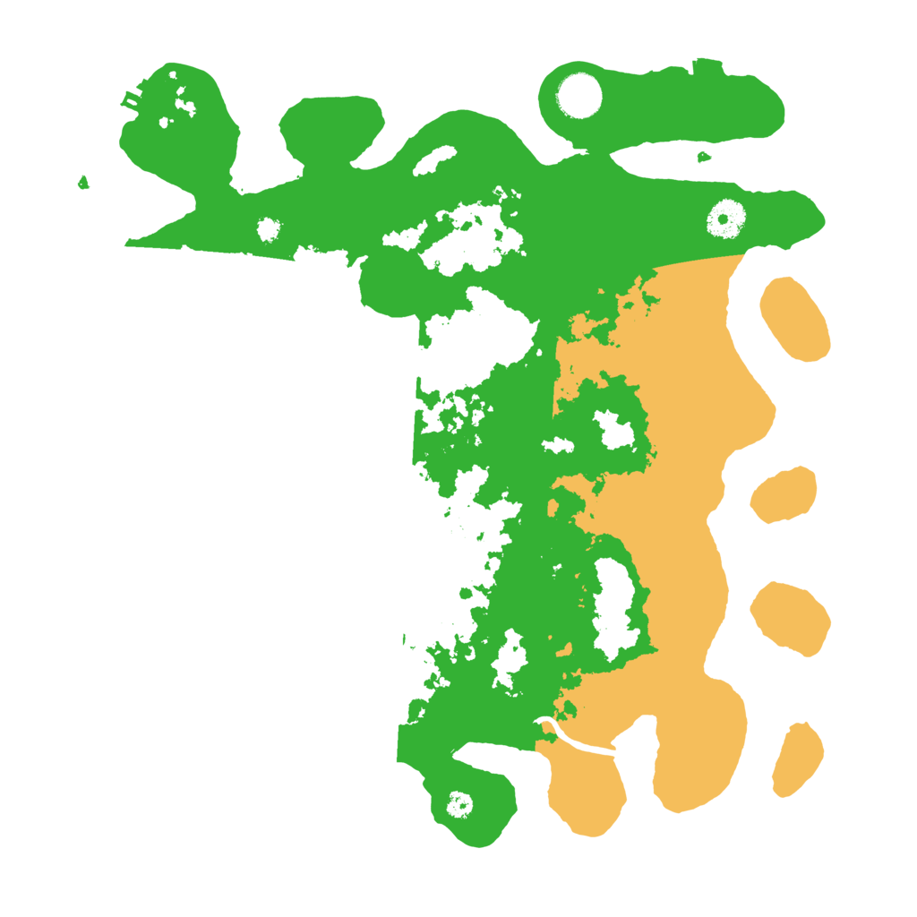 Biome Rust Map: Procedural Map, Size: 3600, Seed: 40967106