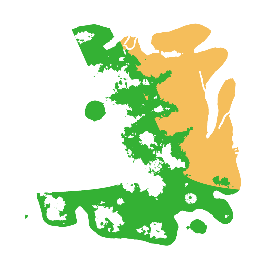 Biome Rust Map: Procedural Map, Size: 3550, Seed: 9186741
