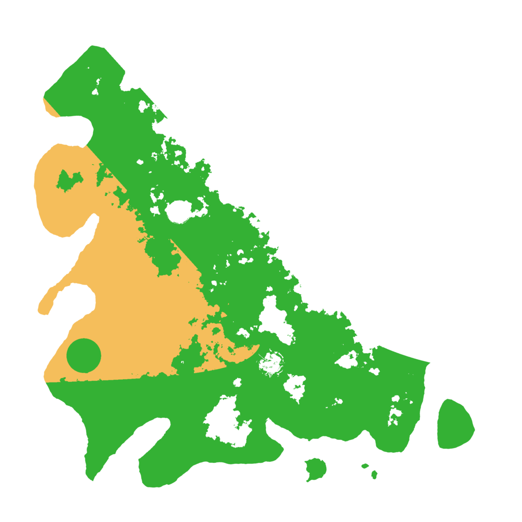 Biome Rust Map: Barren, Size: 4000, Seed: 23115276