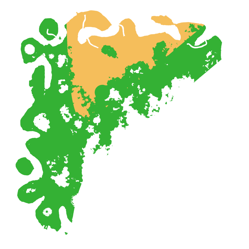 Biome Rust Map: Procedural Map, Size: 4400, Seed: 43340882