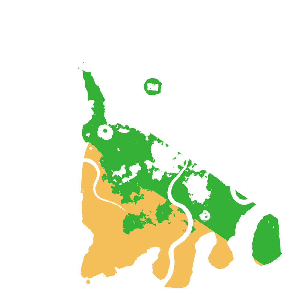 Biome Rust Map: Procedural Map, Size: 3000, Seed: 1124332462