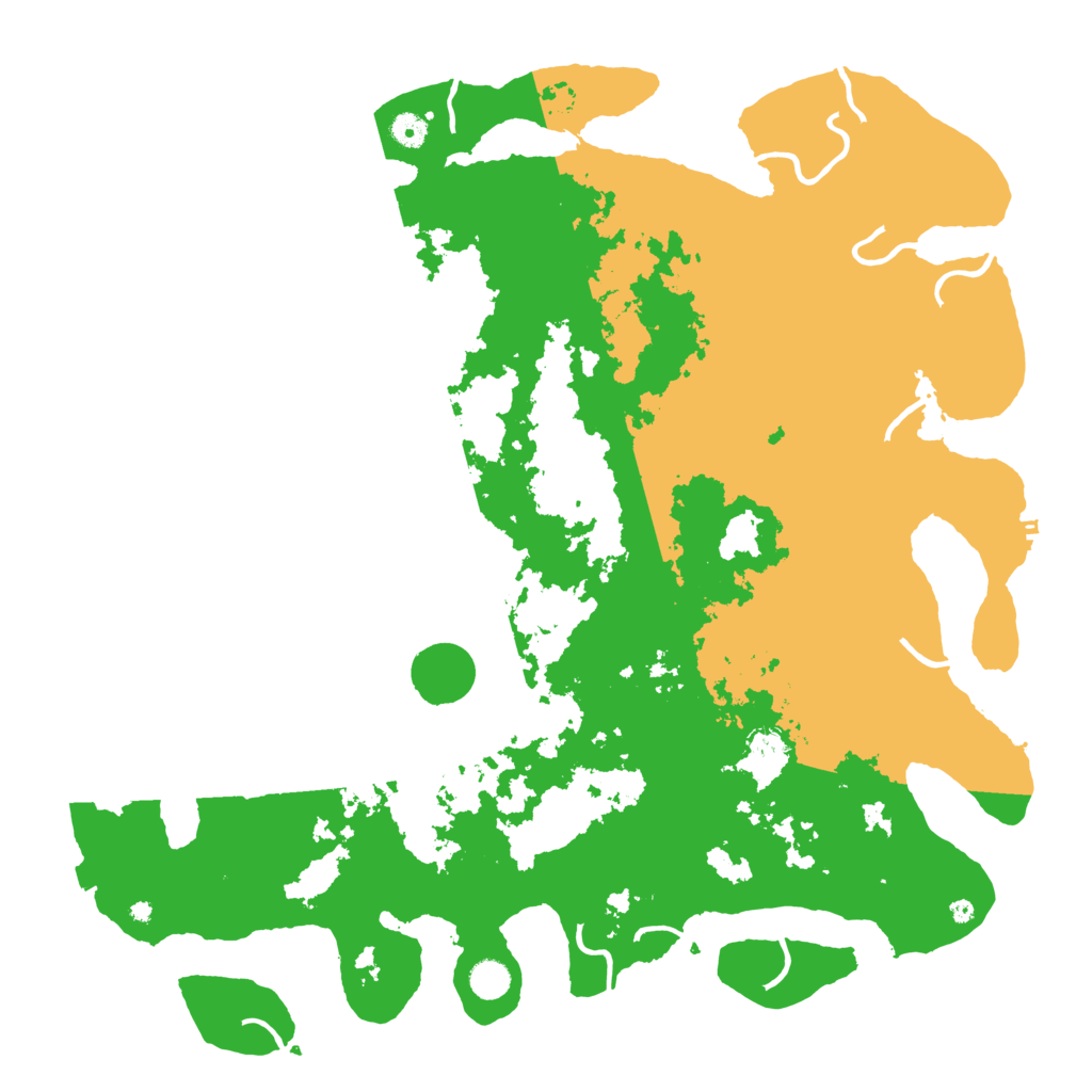 Biome Rust Map: Procedural Map, Size: 4800, Seed: 123563953