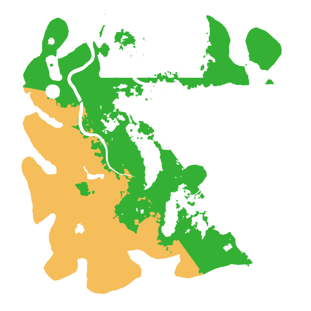 Biome Rust Map: Procedural Map, Size: 4000, Seed: 28467542
