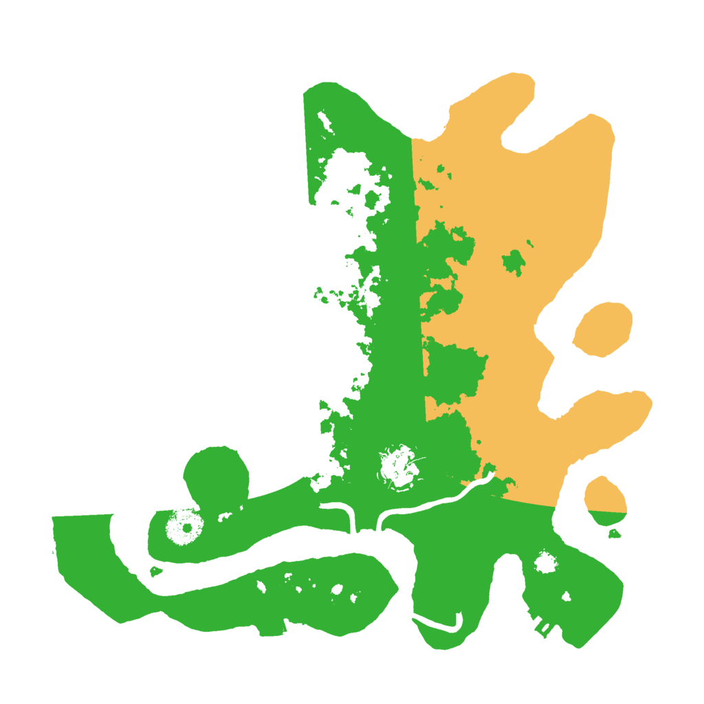 Biome Rust Map: Procedural Map, Size: 3000, Seed: 1499100847