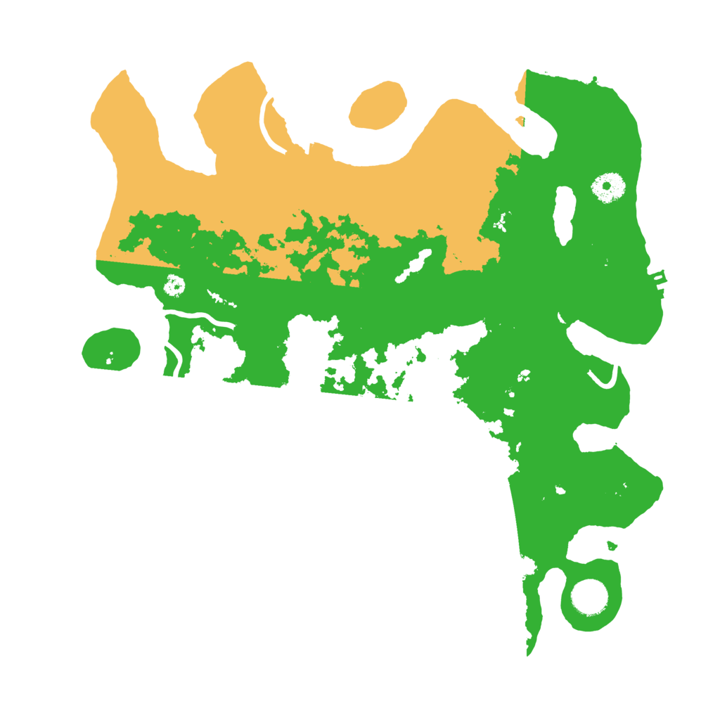 Biome Rust Map: Procedural Map, Size: 3500, Seed: 32428356