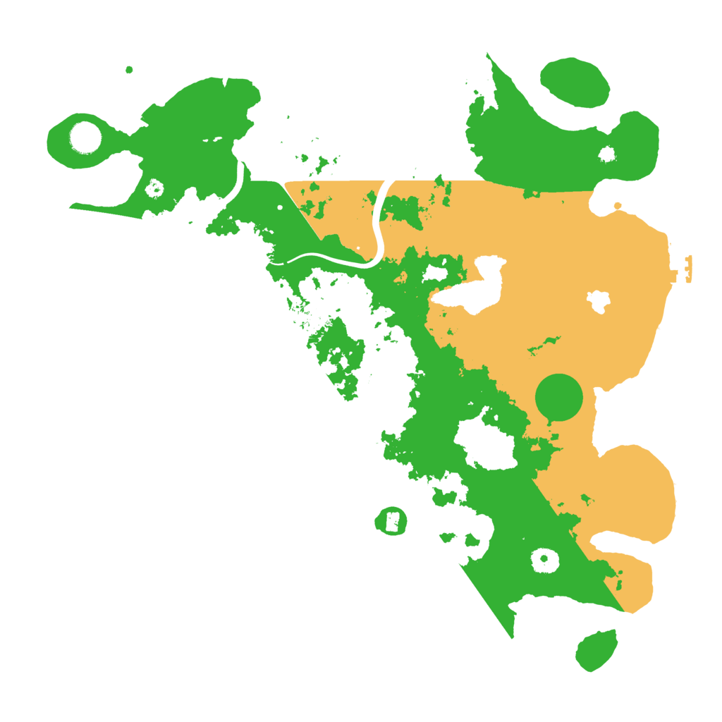 Biome Rust Map: Procedural Map, Size: 4000, Seed: 28000