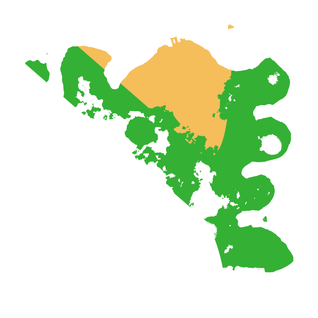Biome Rust Map: Procedural Map, Size: 3000, Seed: 5941207