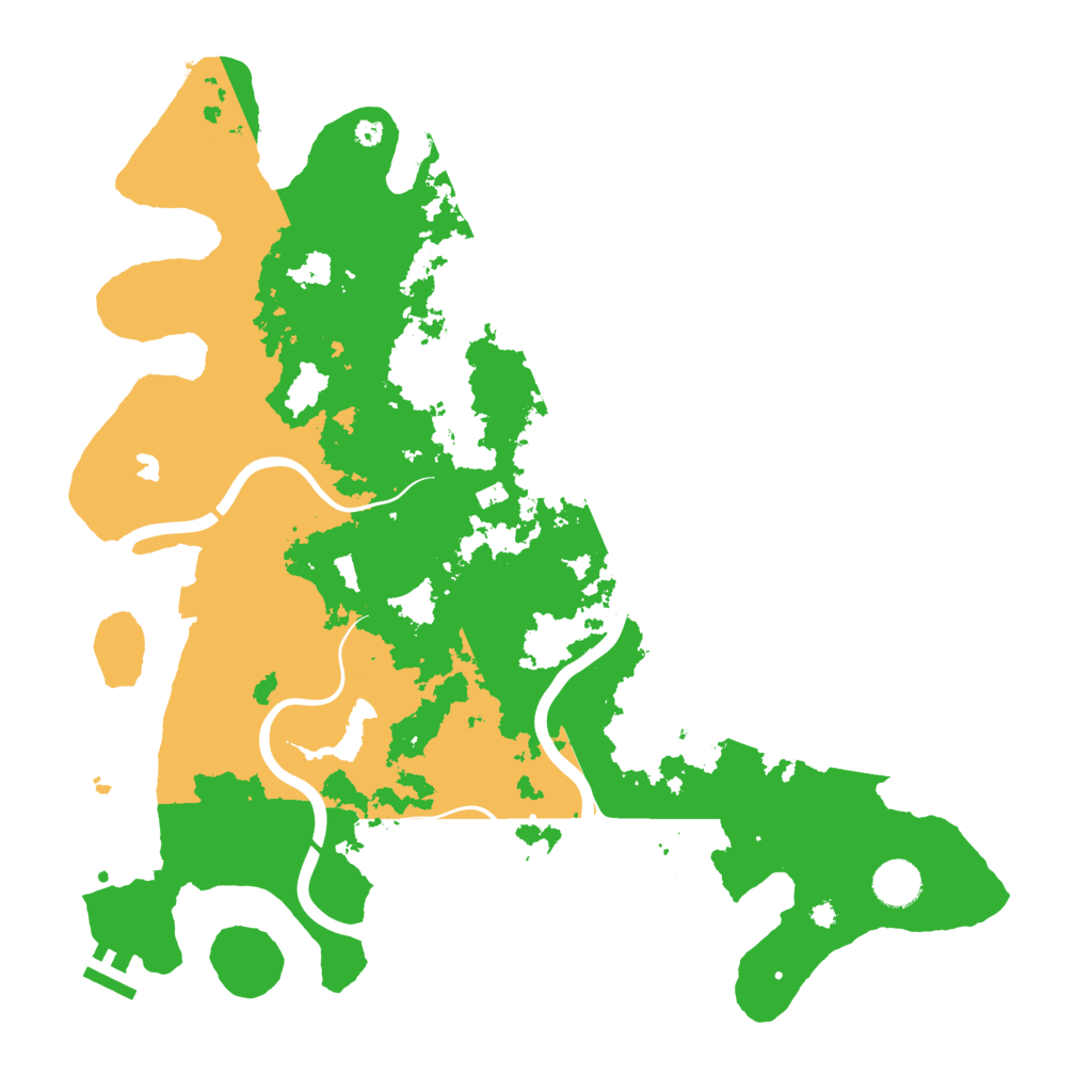Biome Rust Map: Procedural Map, Size: 4000, Seed: 75040255