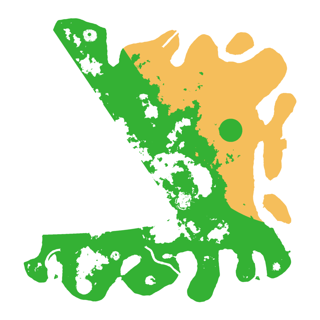 Biome Rust Map: Procedural Map, Size: 3650, Seed: 50050377