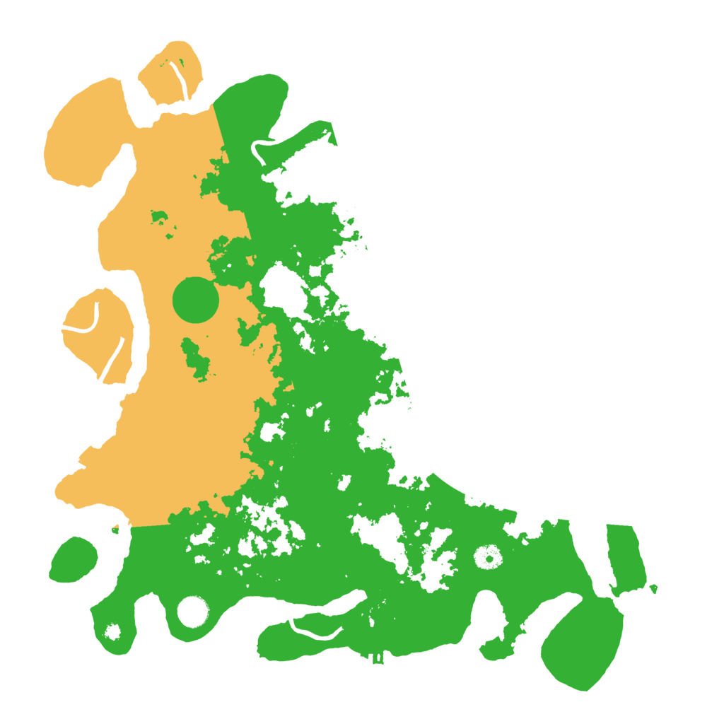 Biome Rust Map: Procedural Map, Size: 4100, Seed: 73638