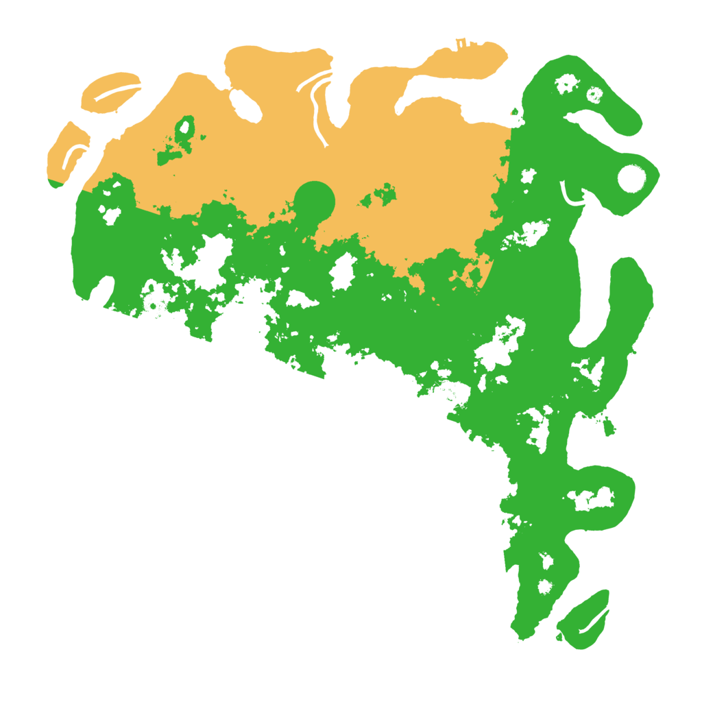 Biome Rust Map: Procedural Map, Size: 4500, Seed: 1131502520