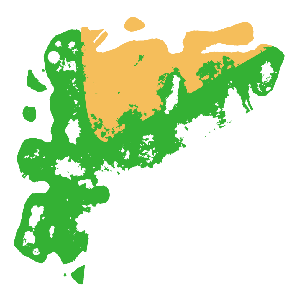 Biome Rust Map: Procedural Map, Size: 4500, Seed: 611153306
