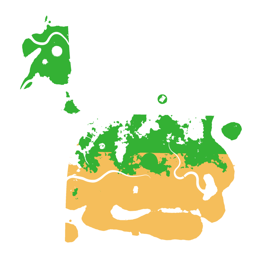 Biome Rust Map: Procedural Map, Size: 4250, Seed: 1014050584