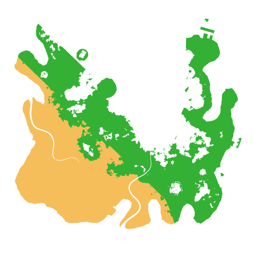 Biome Rust Map: Procedural Map, Size: 3600, Seed: 1773450482