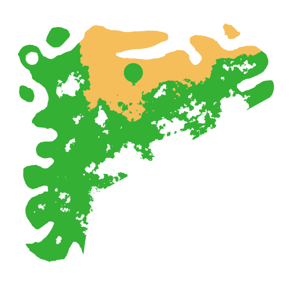 Biome Rust Map: Barren, Size: 4100, Seed: 51609992