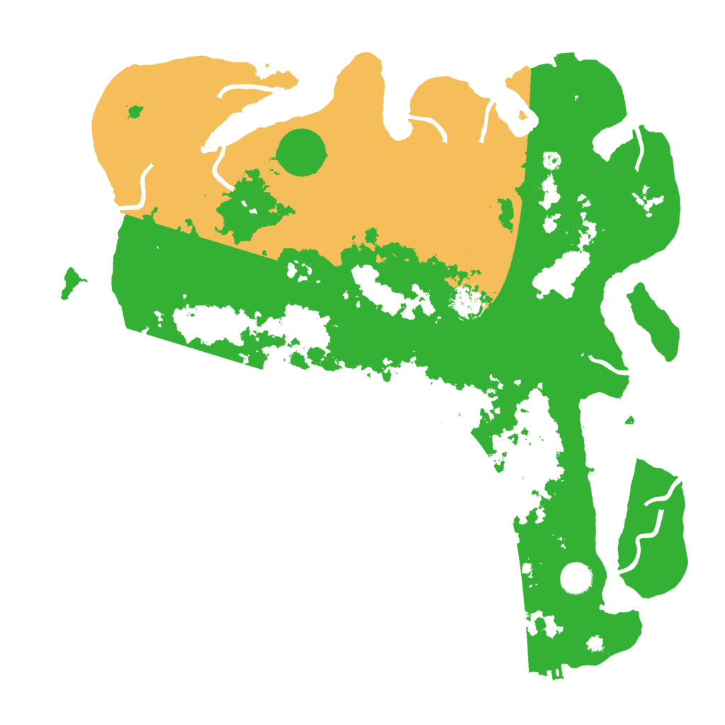 Biome Rust Map: Procedural Map, Size: 4000, Seed: 1808851467