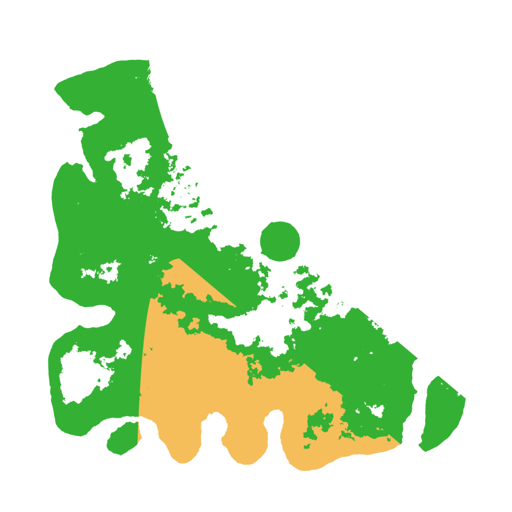 Biome Rust Map: Barren, Size: 3400, Seed: 53304715