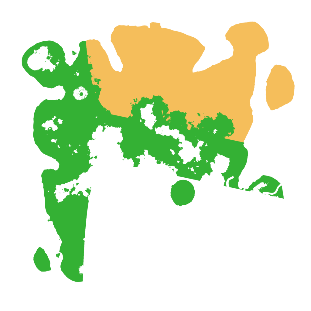 Biome Rust Map: Procedural Map, Size: 3450, Seed: 35357213